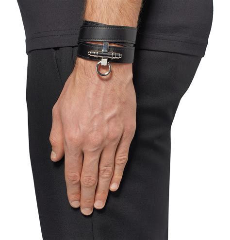 givenchy obsedia 3 row bracelet in black|Givenchy Obsedia Triple.